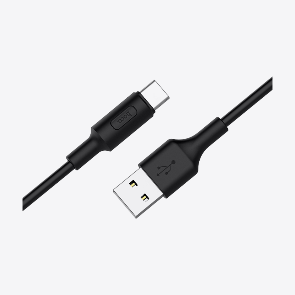 кабель hoco usb на type-c 1m x25