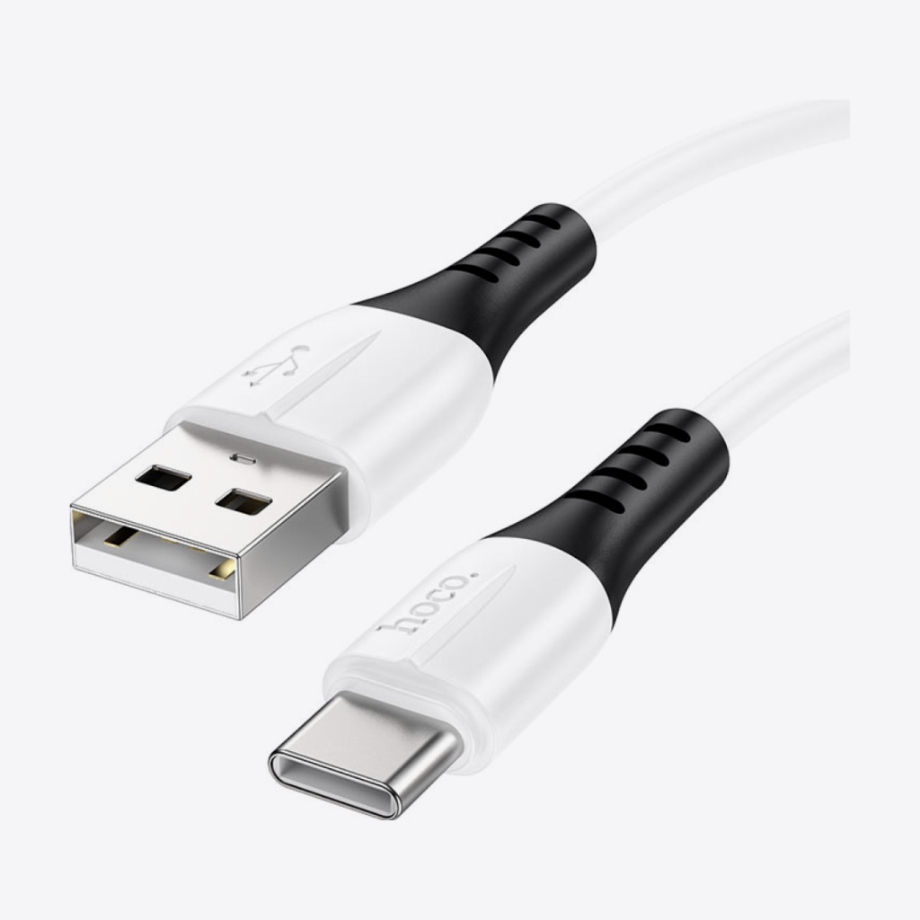 кабель hoco x82 usb – type-c 1m белый
